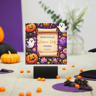 Halloween Spooky Night Bash: Join Us for Fun! Invitation