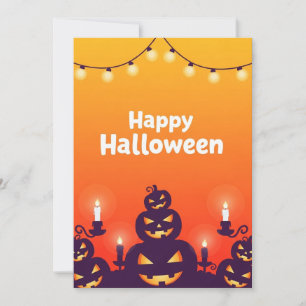 Halloween Spooky Night Invitation