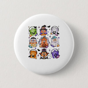 Halloween Spooky Nugget Cute Scary Movie Character 6 Cm Round Badge