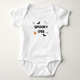 Halloween Spooky One Birthday Baby Bodysuit