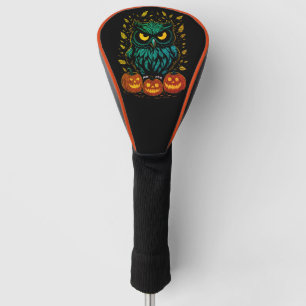 Halloween Spooky Owl Golf Head Cover