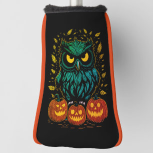Halloween Spooky Owl Golf Head Cover