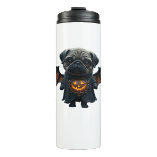 Halloween Spooky Pug Classic T-Shirt Thermal Tumbler