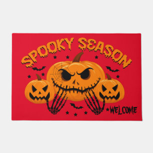 Halloween Spooky Pumpkin Doormat
