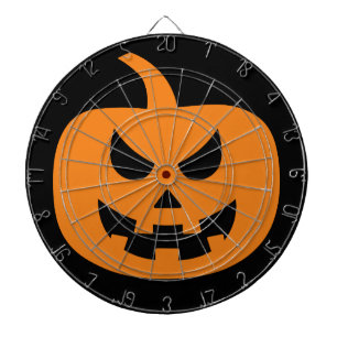 Halloween Spooky Pumpkin Scary Dartboard