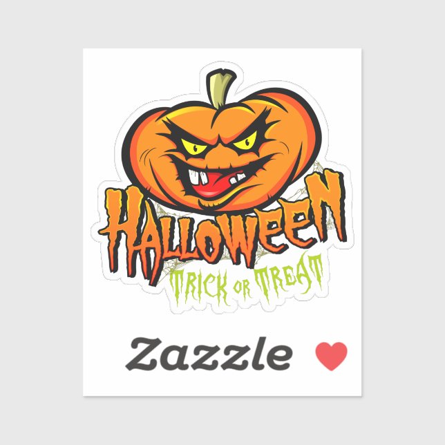 Halloween Spooky Pumpkin Trick or Treat (Sheet)