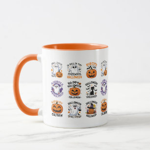 Halloween Spooky Puns" Fun and Humourous Mug