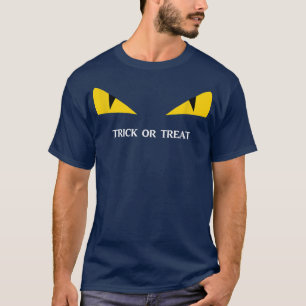 HALLOWEEN Spooky Scary Eyes TRICK OR TREAT haunted T-Shirt