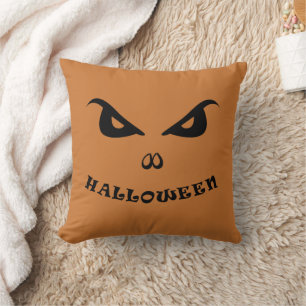 Halloween spooky scary face cushion