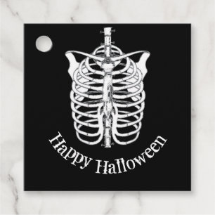 Halloween Spooky Scary Skeleton Party Favour Favour Tags