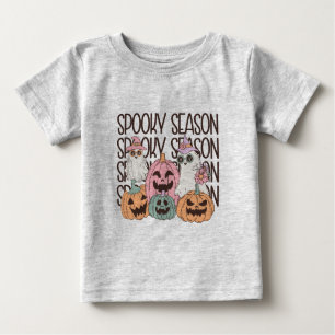 Halloween Spooky Season Baby T-Shirt