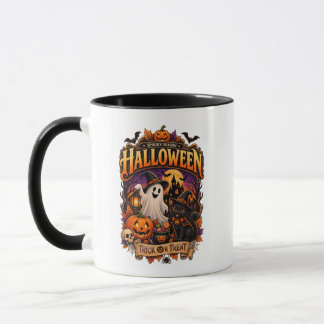 Halloween Spooky Season Mug Trick or Treat Coffee