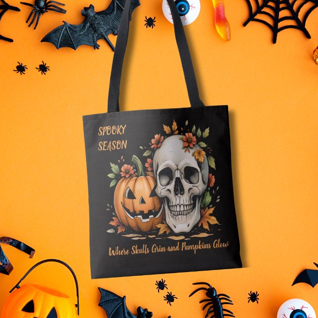 Halloween Spooky Season Tote Bag (Creator Uploaded)