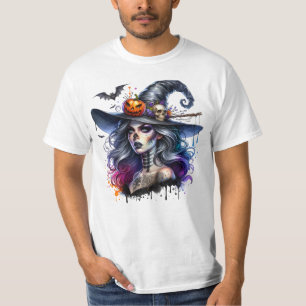 Halloween Spooky skull Magic T-Shirt