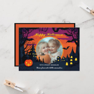 Halloween Spooky Snuggle Castle Card