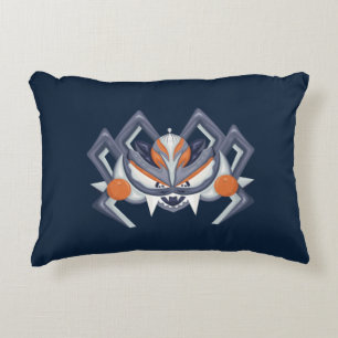 Halloween Spooky Spider / King of Pumpkin Decorative Cushion