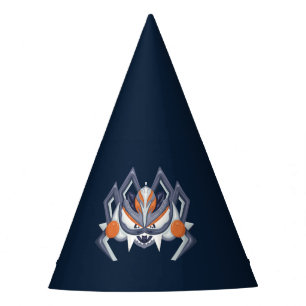 Halloween Spooky Spider / King of Pumpkin Party Hat