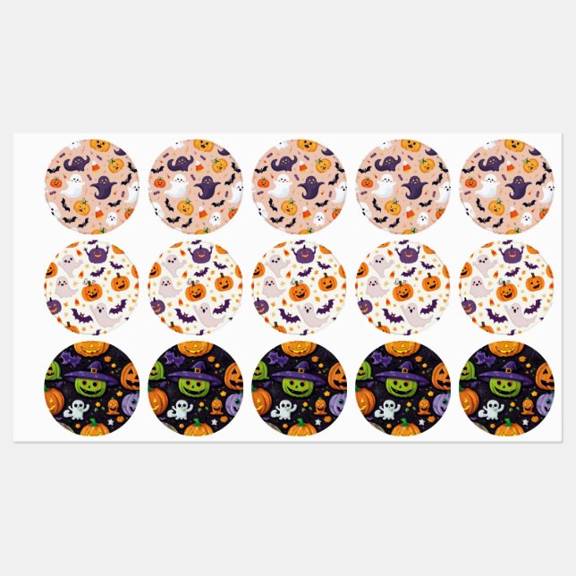 Halloween Spooky Stickers – Fun & Festive Add-Ons! (Sheet)