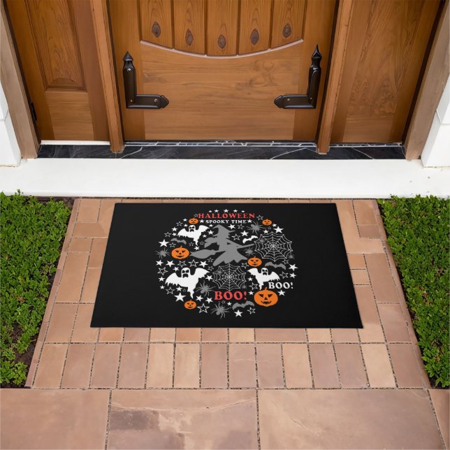 Halloween Spooky Time Doormat (Outdoor)