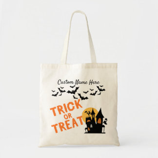 Halloween Spooky Tote Bag - Personalise