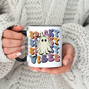 Halloween Spooky Western Ghostie Coffee Mug