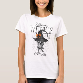 Halloween Spooky witches , Funny Halloween  T-Shirt