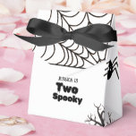 Halloween Sppoky One First Birthday party Favour Box<br><div class="desc">Spooky one  halloween favours!" This is ideal for an October birthday or a spooky party. The template is ready for you to modify,  and there are related things in my store,  under the eerie Halloween collection.</div>