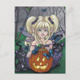 "Halloween Sprite" postcard