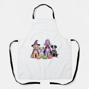 Halloween Squad Dog Apron