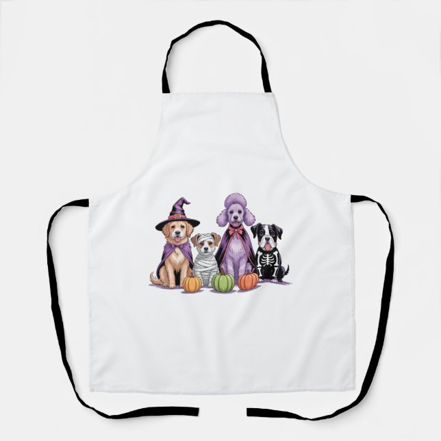 Halloween Squad Dog Apron (Front)