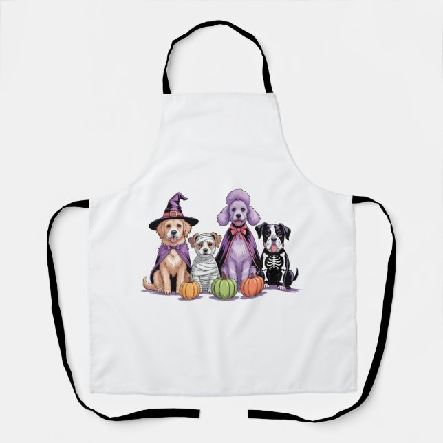 Halloween Squad Dog Apron (Front)