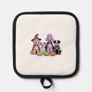 Halloween Squad Dog Pot Holder