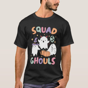 Halloween Squad Ghosts Ghouls Funny Spooky Women G T-Shirt