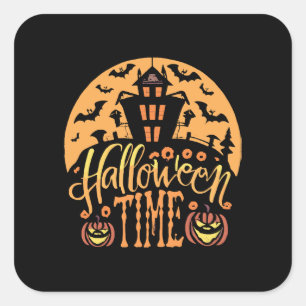 Halloween Square Sticker