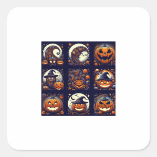 Halloween Square Sticker