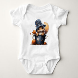 Halloween Squirrels Just Wanna Have Fun Baby Bodysuit
