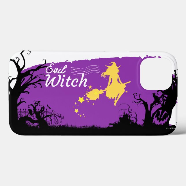 Halloween Stamp Collection "Evil Witch" Case-Mate iPhone Case (Back (Horizontal))