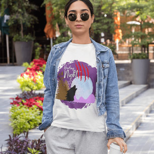 Halloween Stamp Collection "Howling Night" T-Shirt