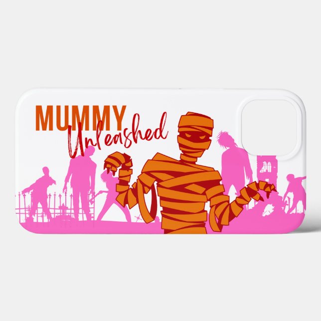 Halloween Stamp Collection "Mummy Unleashed" Case-Mate iPhone Case (Back (Horizontal))