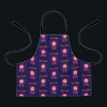 Halloween Star Goggles 31 UK Mic October Pumpkin Apron<br><div class="desc">Halloween Star Goggles 31 UK Mic October Pumpkin. Best gifts for Halloween Festival T-shirts, Ghost Comforter, Trick or Treat iPhone Case, National Pumpkin Day Curtains, Goggles Tees, Pumpkin Mug, Mic Tops, Star Pillow, Birthday Tees, Anniversary T-shirts, Christmas, and Birthday T-shirts. All-Over Print Apron, Small. The Colourful designer-fitting outfits for Festival...</div>