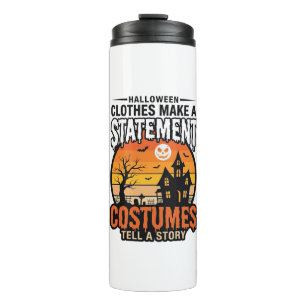 Halloween Statement Costumes Vintage T-Shirt Desig Thermal Tumbler