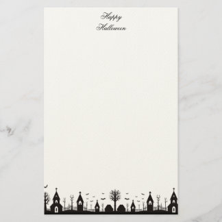 Halloween Stationery