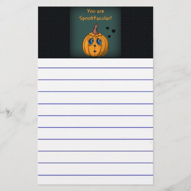 Halloween Stationery (Front)