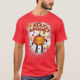 Halloween Stay Spooky Scary Jack o Lantern Premium T-Shirt