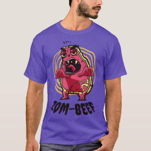 Halloween Steak Meat Lover Beef Zombie Monster  T-Shirt