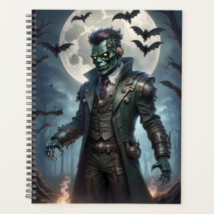 Halloween Steampunk Frankenstein's Monster Planner