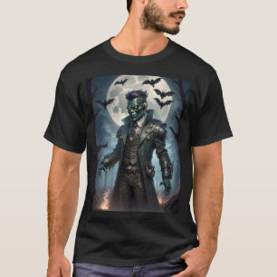 Halloween Steampunk Frankenstein's Monster T-Shirt