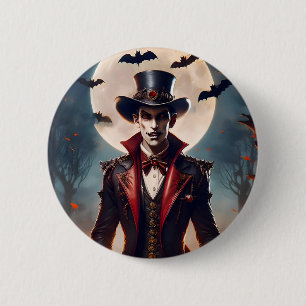 Halloween Steampunk Gothic Zombie Vampire 6 Cm Round Badge