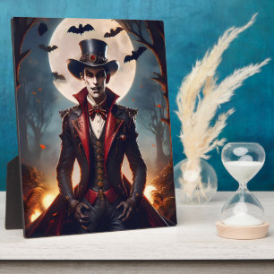 Halloween Steampunk Gothic Zombie Vampire Plaque