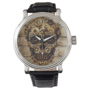 Halloween Steampunk Skeleton Watch